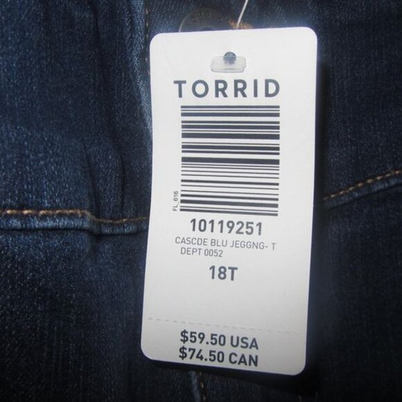 Plus Size 18 Tall Torrid Jegging Jeans NEW womens - Picture 3 of 5